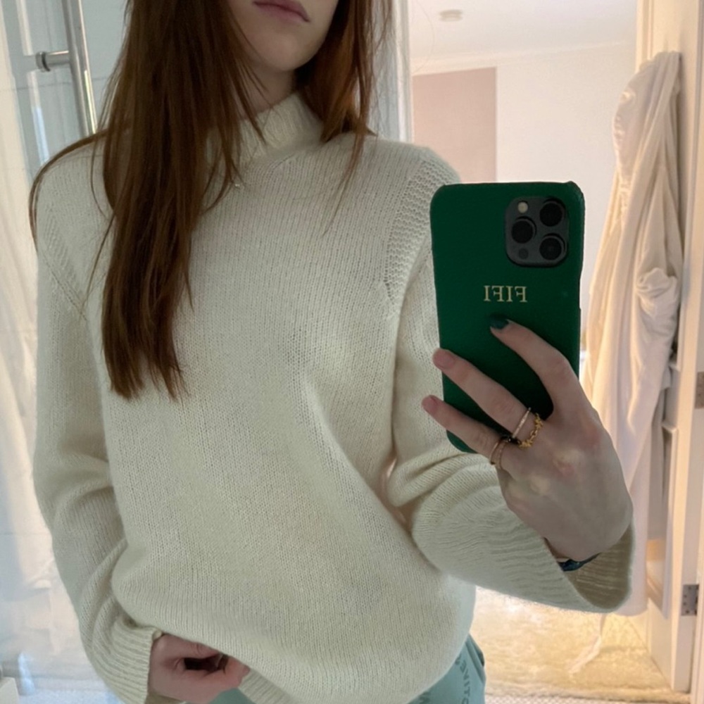 Rag & Bone White Cozy Sweater